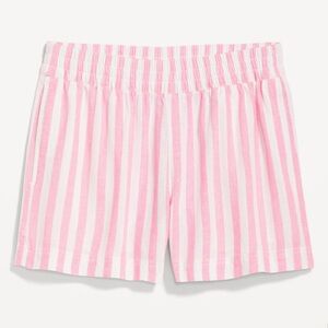 Old Navy Linen-Blend Striped Shorts
